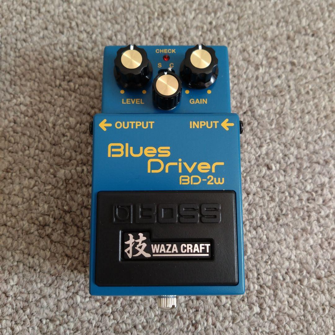 新品同様 boss bd-2w オーバードライブ 技 ボス ブルースドライバー