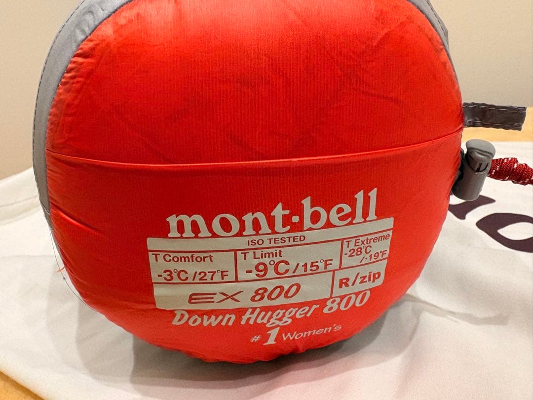 mont-bell Down Hugger 800 #1women's シェラフ