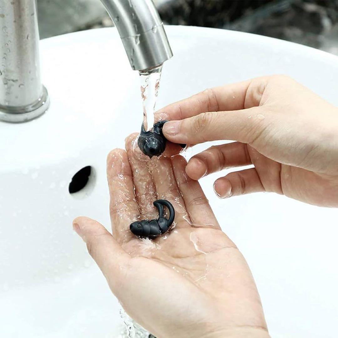 プラスチック 耳栓 睡眠用 安眠 完全防音 遮音値40dB 飛行機 仕事 勉強