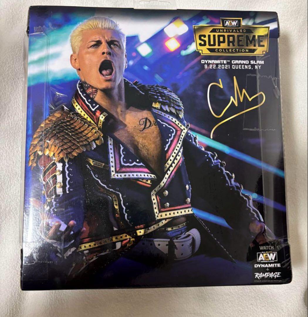 新品 コーディ・ローデス AEW Supreme Cody Rhodes