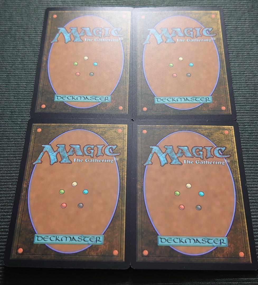 mtg 記憶の氾濫 プロモ foil ４枚セット ストアチャンピオンシップ