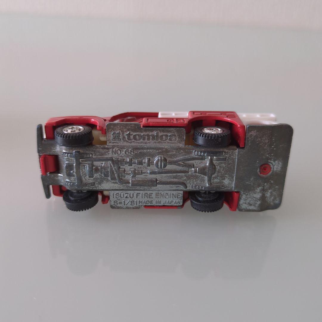 【初期型】黒箱 トミカ いすゞポンプ消防車 色指定箱