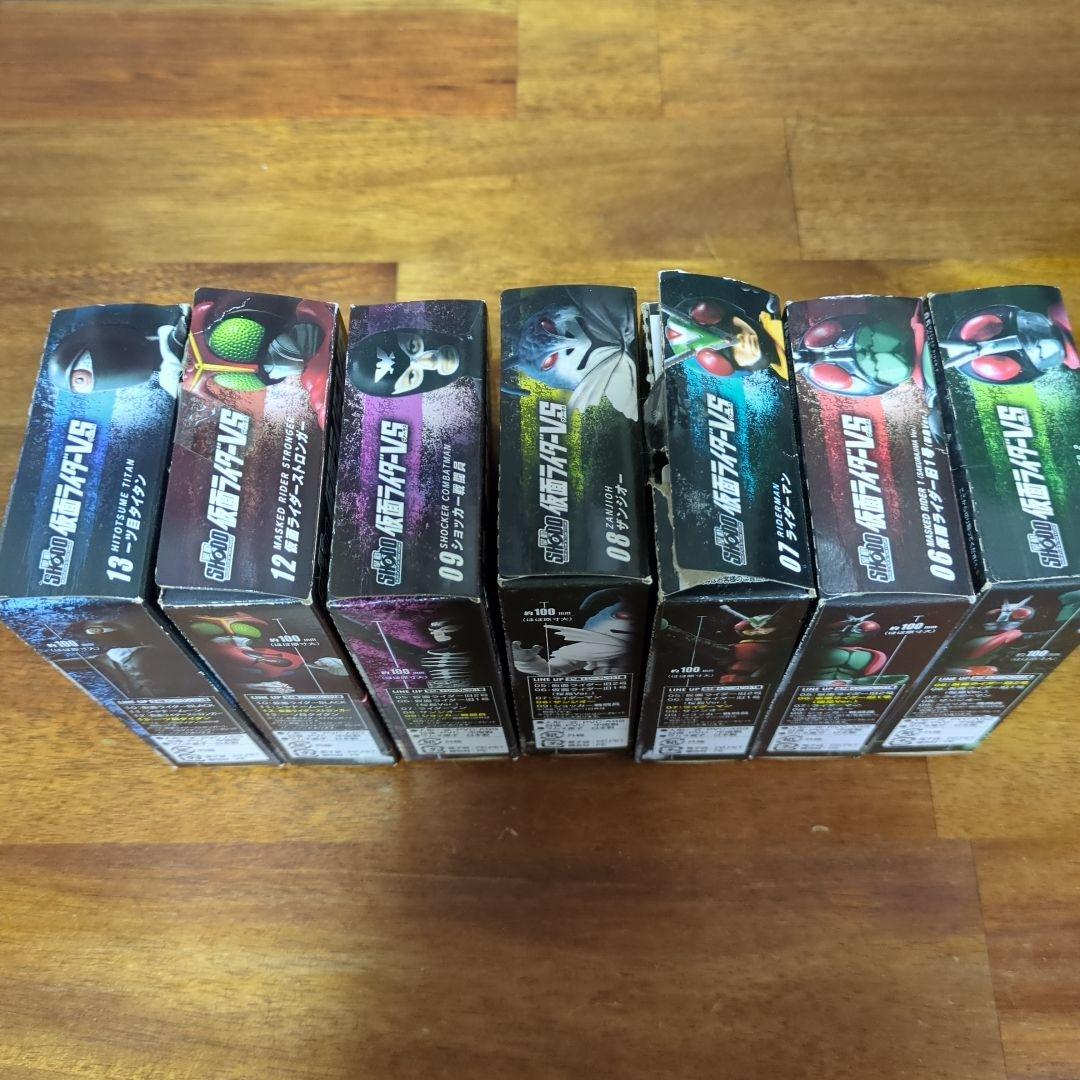 SHODO 仮面ライダーVS 8体セット