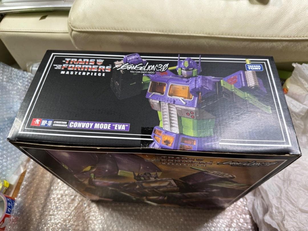 MP-10 コンボイ モードエヴァ トランスフォーマー 純正送付箱のみ開封