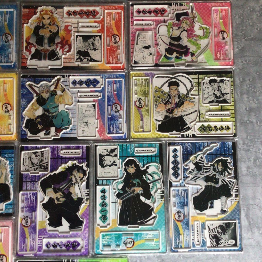 新品未開封 鬼滅の刃 2020バースデイ 名場面ジオラマフィギュア＆缶バッジ