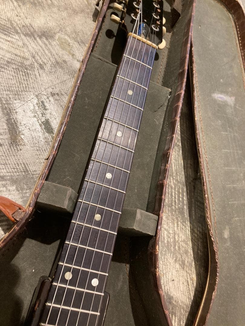1961 Gibson MelodyMakerハカランダ指板 アリゲーターケース