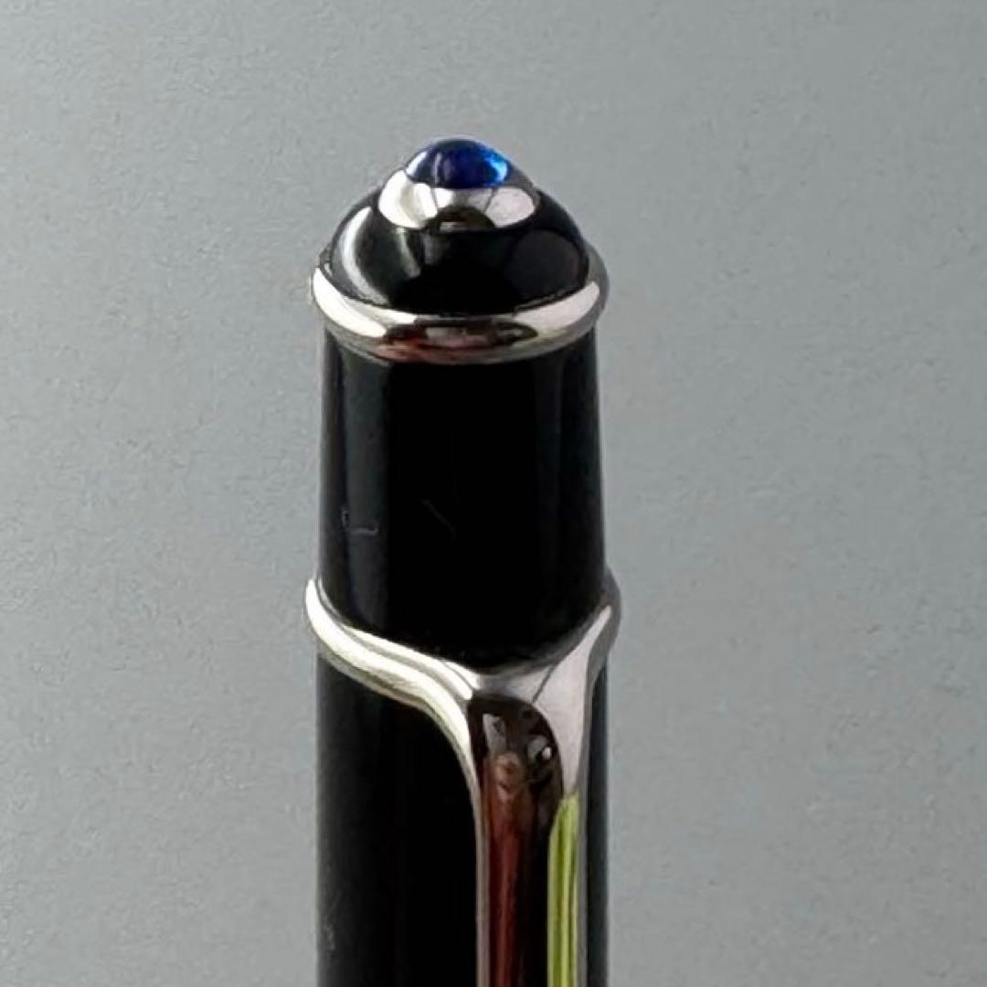 ディアボロ ドゥ カルティエ ツイスト式ボールペン ブラック/シルバー