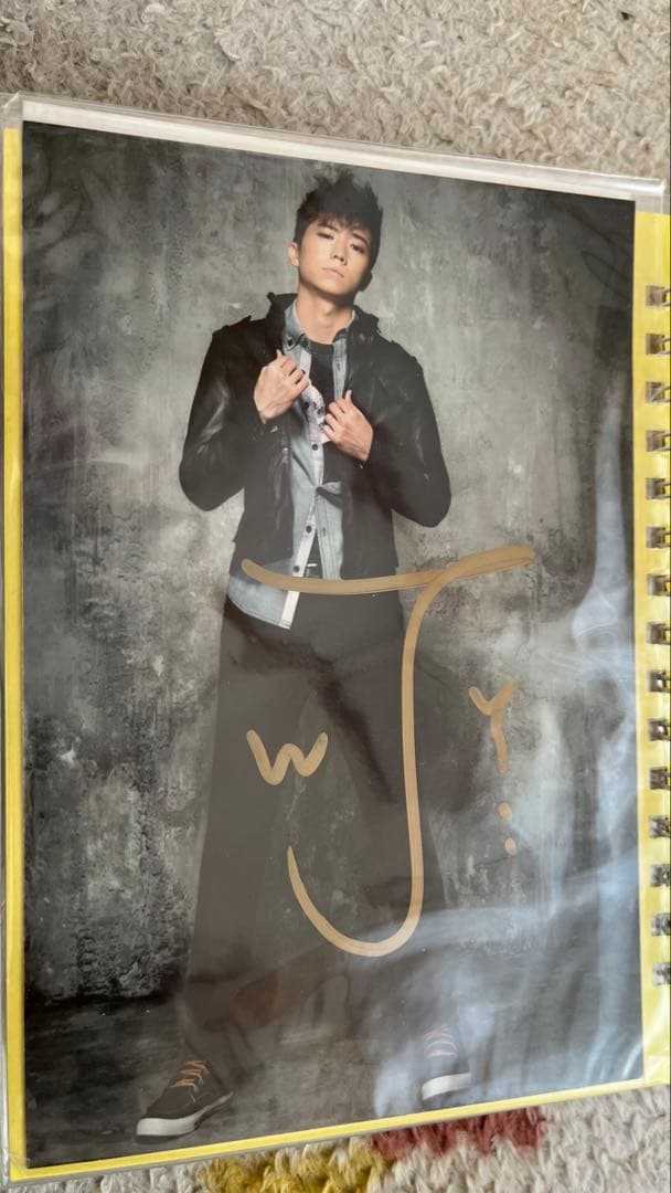 ①2PM 、ウヨングッズセット Hottest Japan ウヨン直筆サイン写真