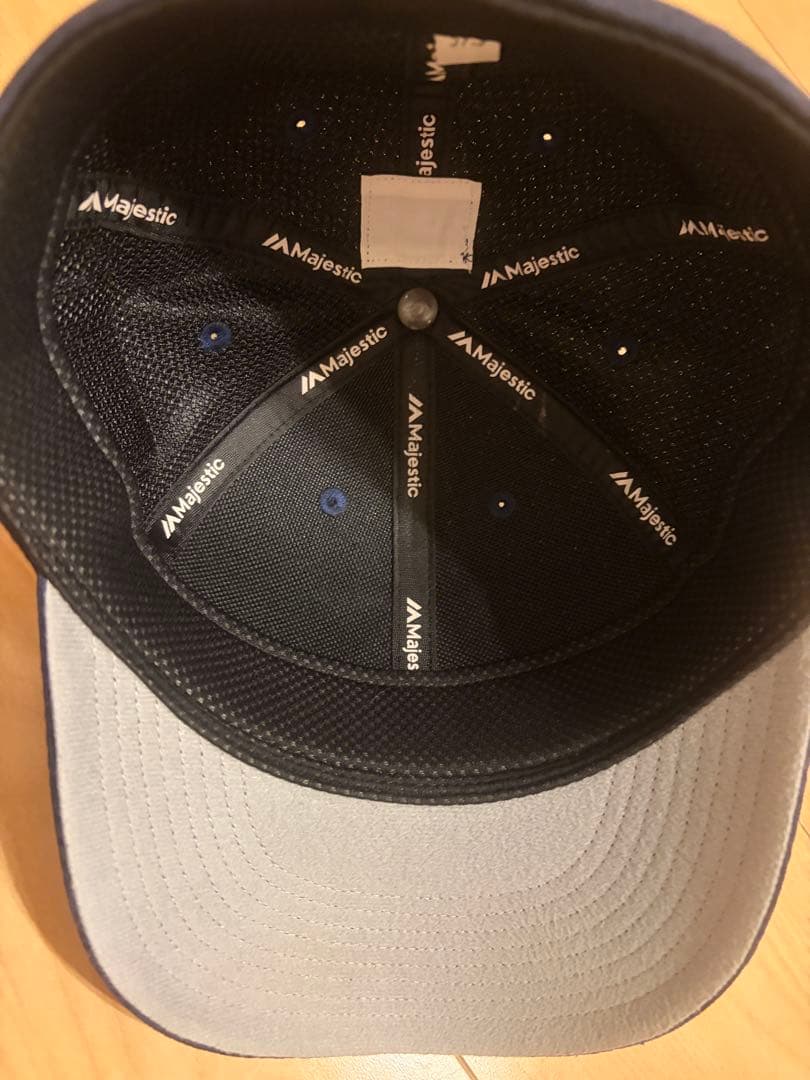 ヤクルトスワローズ　実使用　キャップ　支給品