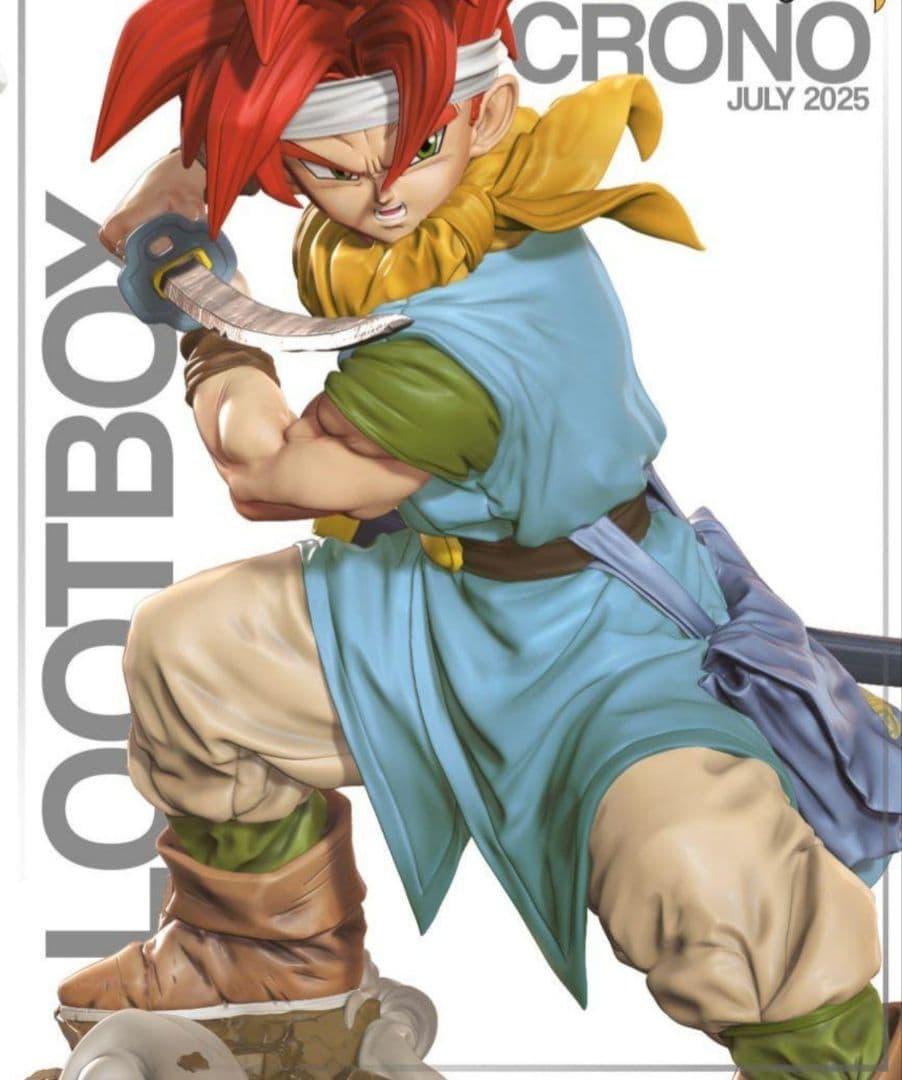 クロノ 1/10 フィギュア ガレージキット 未塗装未組立 クロノ・トリガー