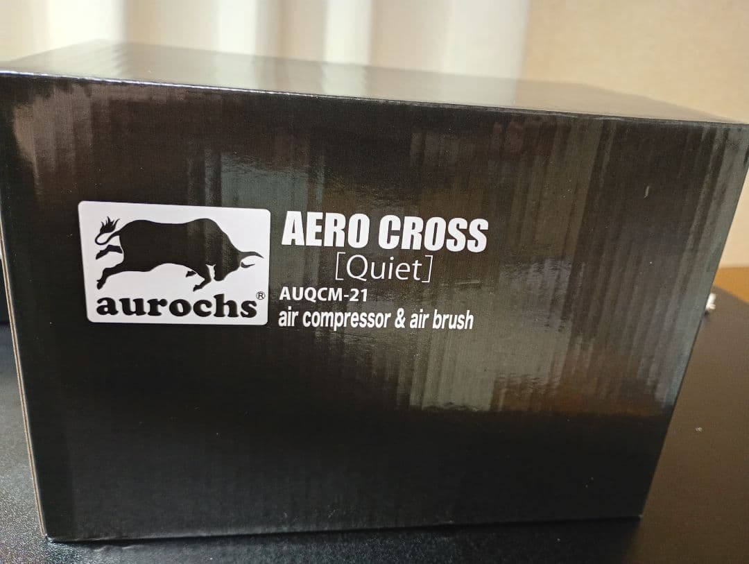 AERO CROSS［quiet］静音 エアコンプレッサー エアブラシ セット