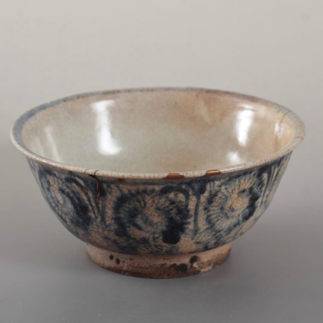 呉州染付 茶碗 18世紀頃 中国美術 古美術 茶道具 古道具 アンティーク