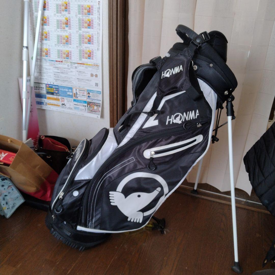 HONMAゴルフキャディーバッグ ブラウン