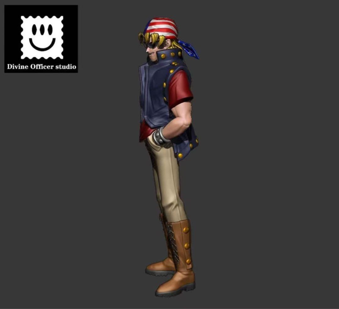 遊戯王 キース・ハワード ガレージキット ガレキ スタチュー①