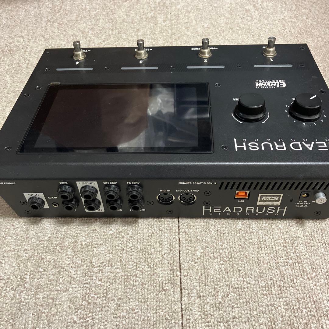 HeadRush Gigboard マルチエフェクター 取説・電源ケーブル付