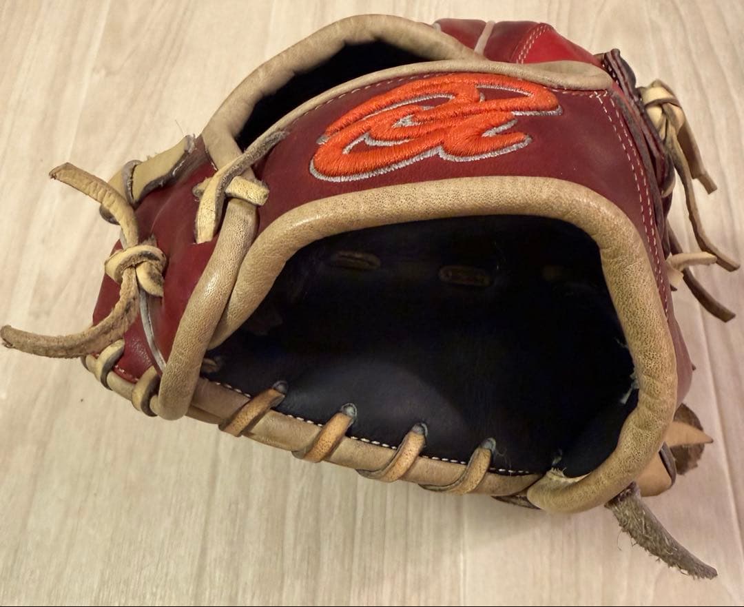 ドナイヤ DJNIM 一般軟式 内野手用 右投げ 型付け済み 使用感あり　野球