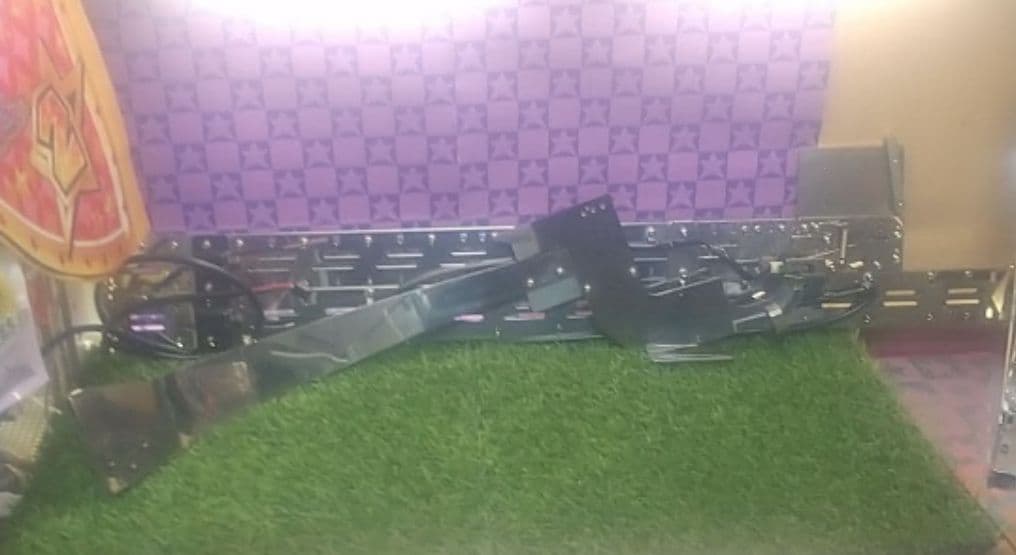 マリコロ5￠ツインホッパー+払い出しレール+メダル付き