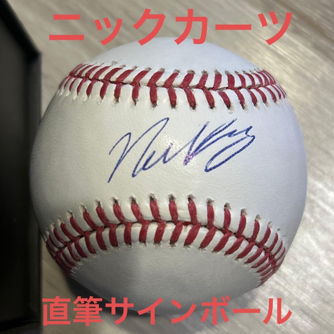 ニック・カーツ・アスレチックス 直筆サイン入り ファナティクス