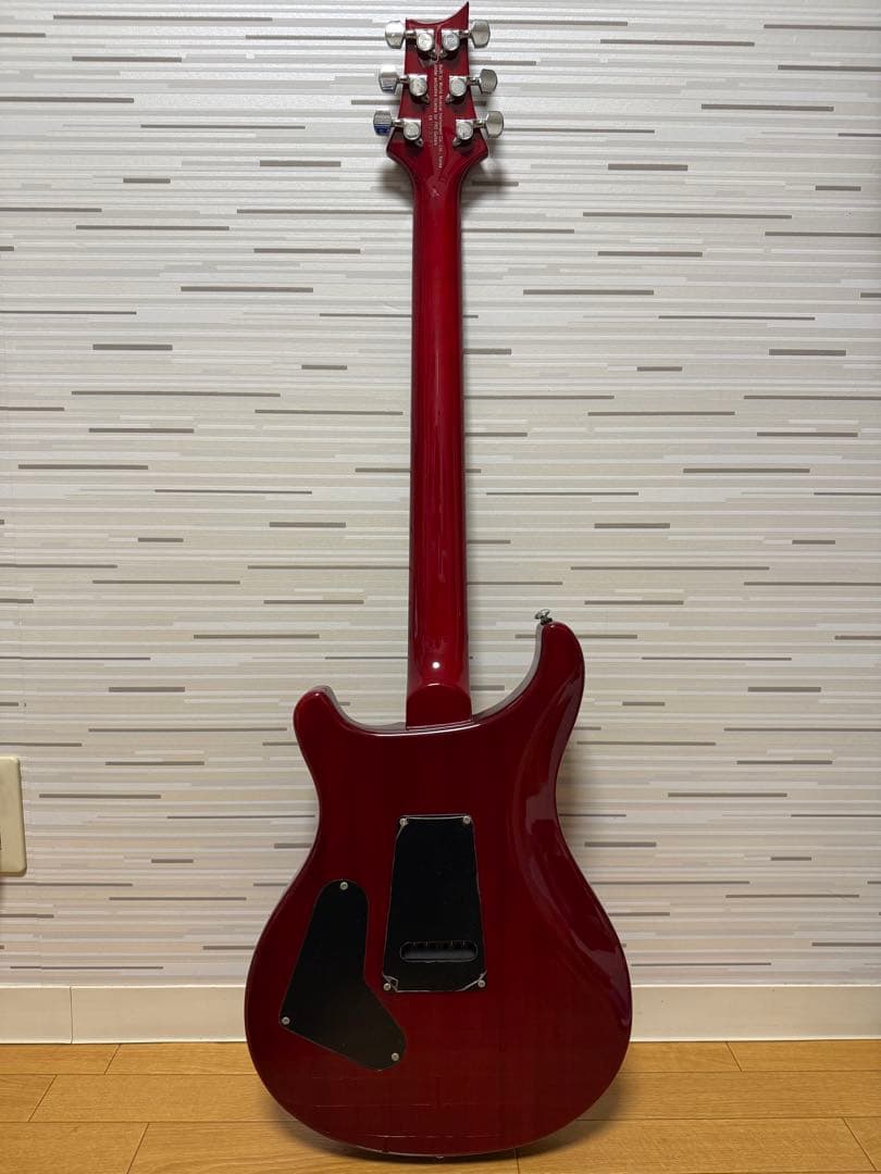 PRS SE custom24 赤/レッド　ギター
