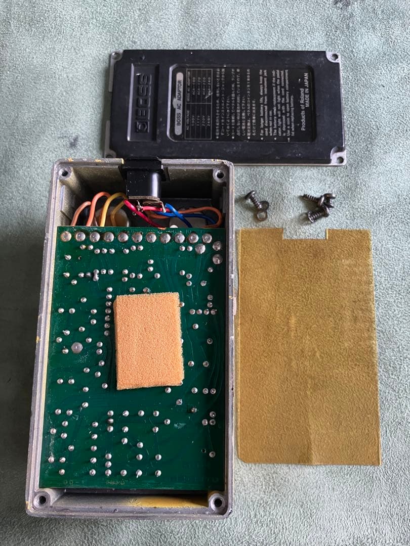 BOSS Over Drive OD-1 1980.12製造　ギターエフェクター