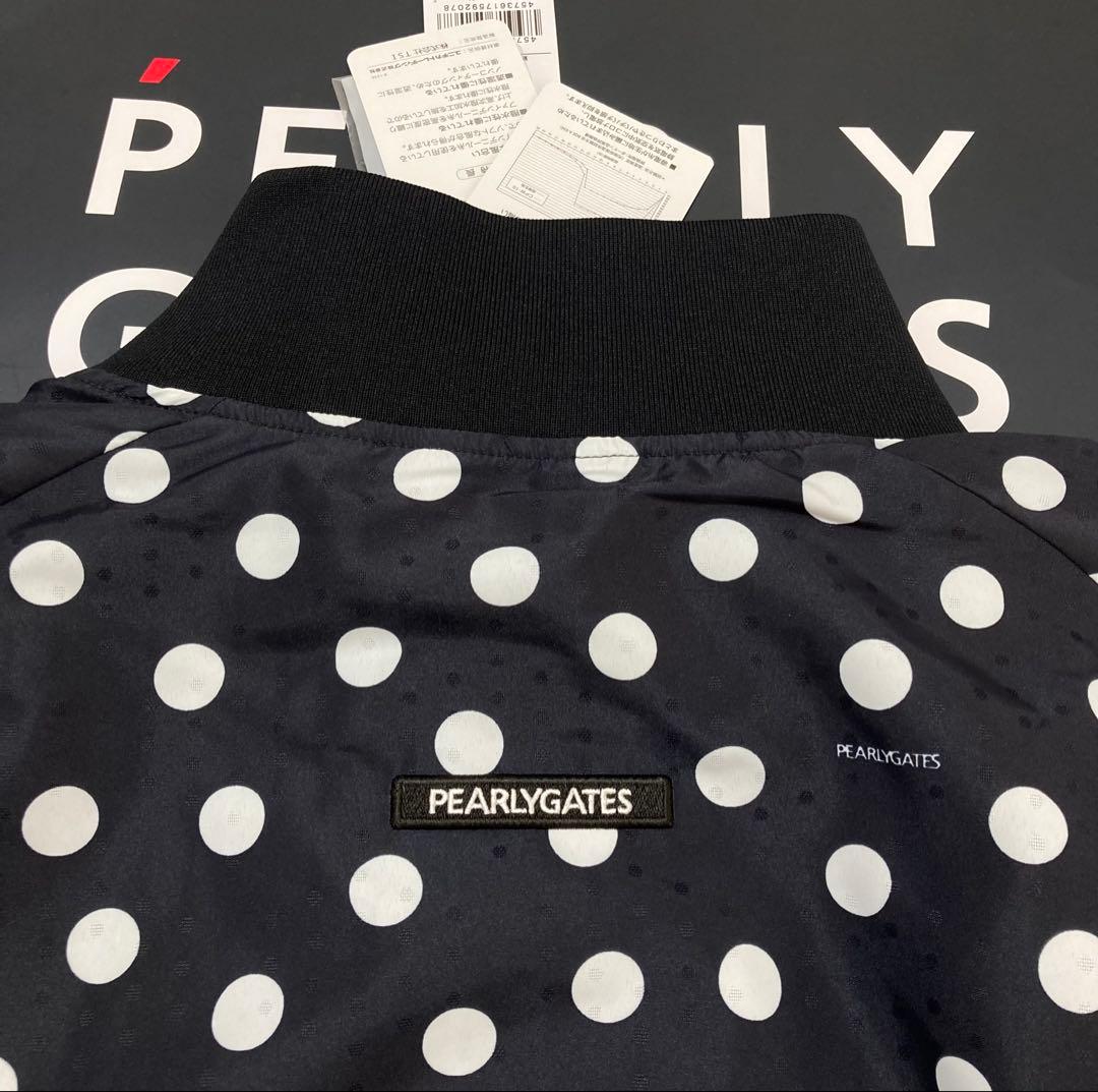 新品 パーリーゲイツ タフレックス×サーモトロン ブルゾン(6)サイズLL/紺