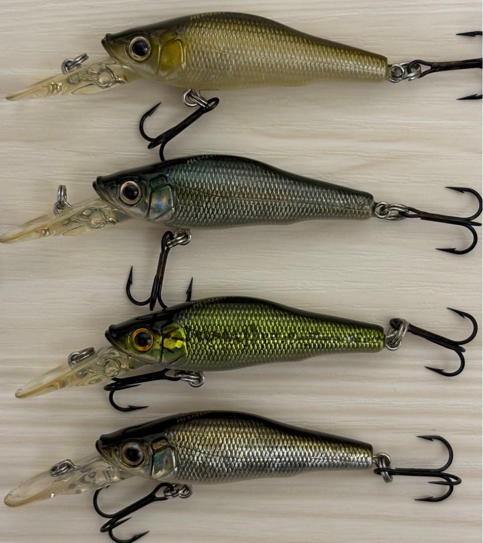 激レア　廃盤　入手困難　オールド　メガバス　レアカラー　10個セット