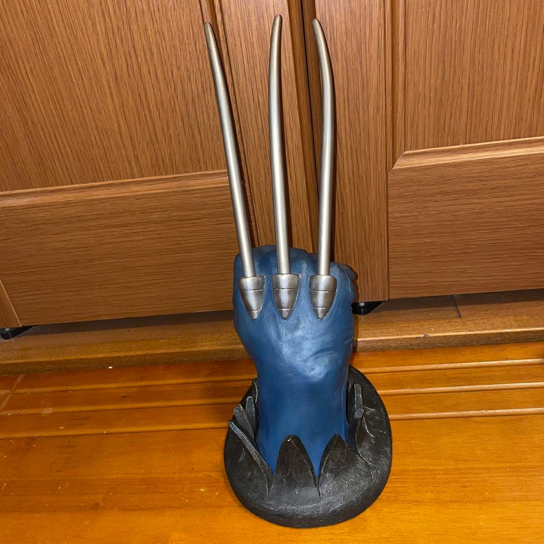 当時物　ウルヴァリン　アダマンチウム　爪　等身サイズ　スタチュー　フィギュア