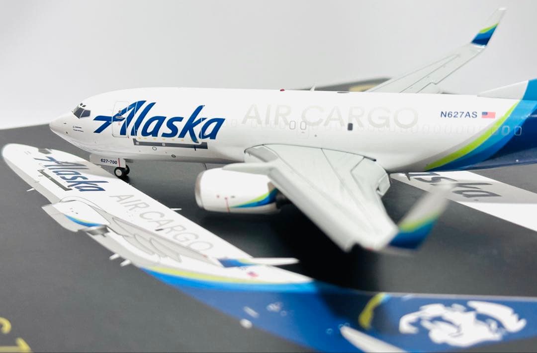 Gemini 1/200 B737-700BDSF アラスカ航空 フラップダウン