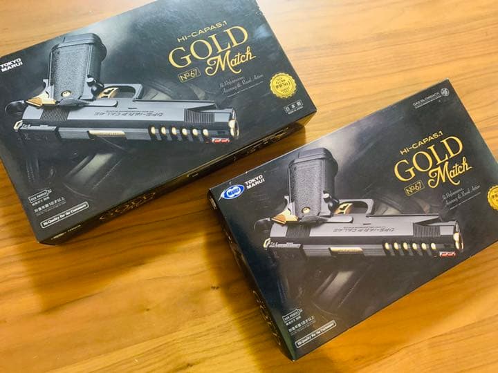 ハイキャパゴールドマッチ1丁