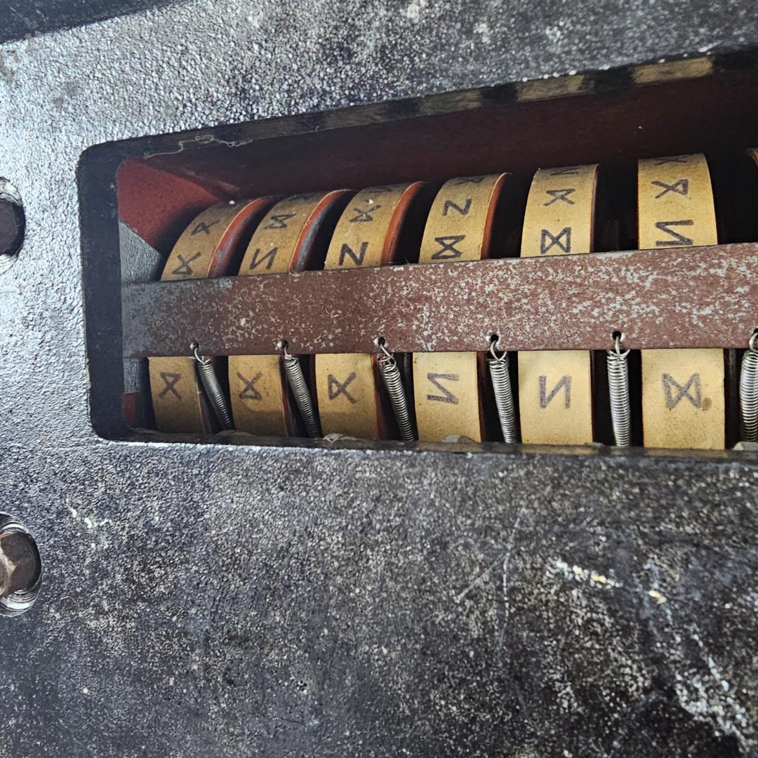 希少 TAKEI 武井製作所 暗号機 計算機 昭和レトロ インダストリアル 骨董