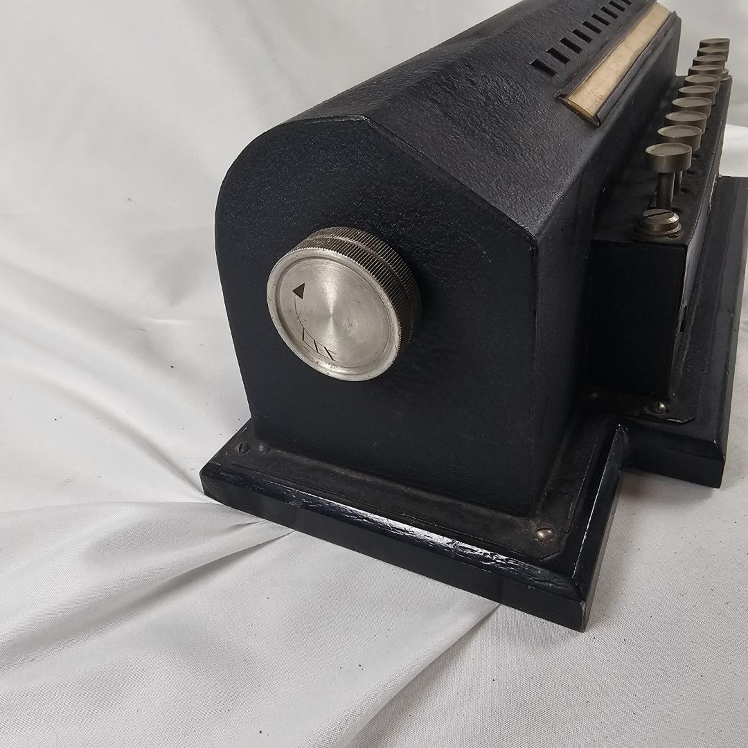 希少 TAKEI 武井製作所 暗号機 計算機 昭和レトロ インダストリアル 骨董