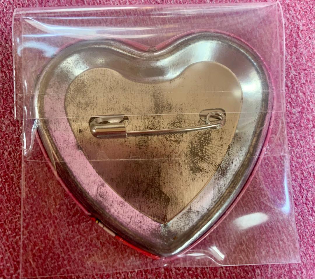 銀魂 神楽 缶バッジ ハート缶バッジ