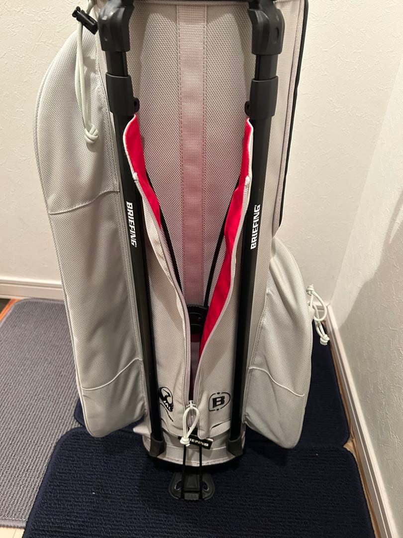 【JALコラボ商品】BRIEFING キャディバッグ ホワイト