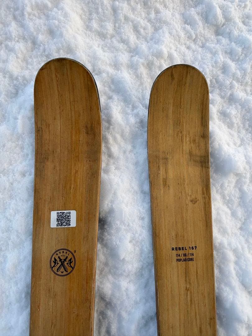 ZUMA REBELテレマークスキー　コブラビンディング美品