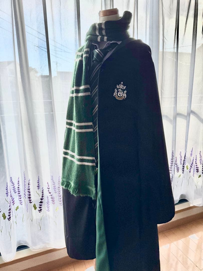 USJ公式　スリザリン　ローブ　マフラー　ネクタイセット