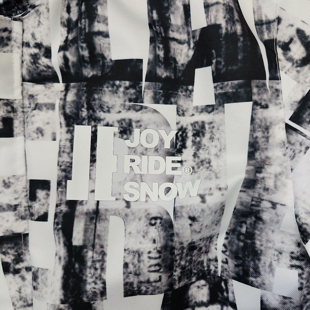 JOY RIDE スノーボードウェア 白/黒