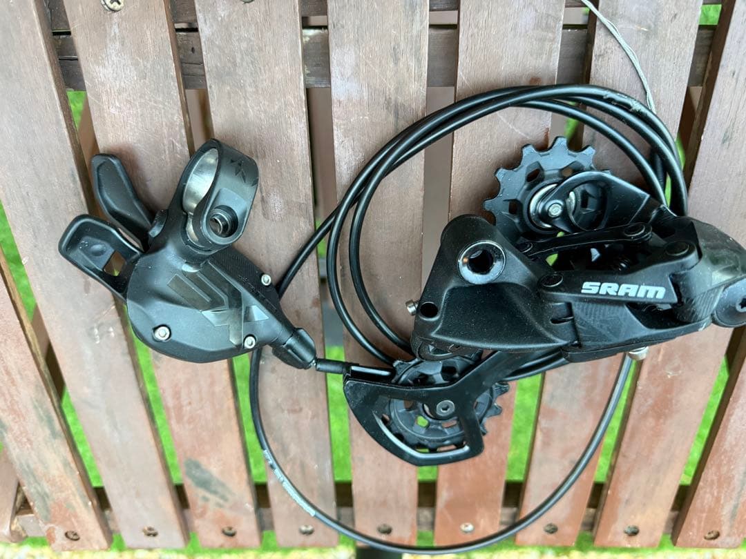 パーツ sram sx rear derailleur & lever set