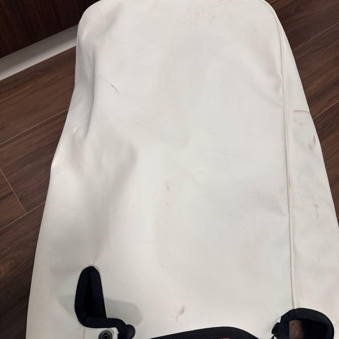 VESSEL Player 3.0 キャディバッグ ホワイト フード　カバー付き