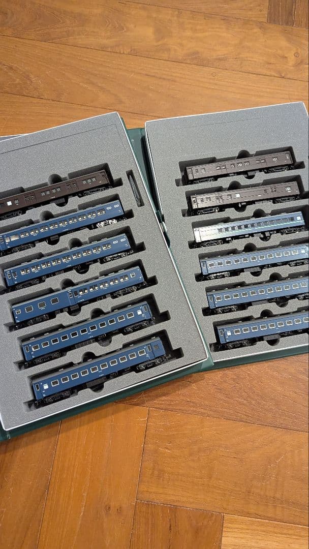 KATO10-1124.1125 10系寝台急行「大雪」6両基本6両増結セット