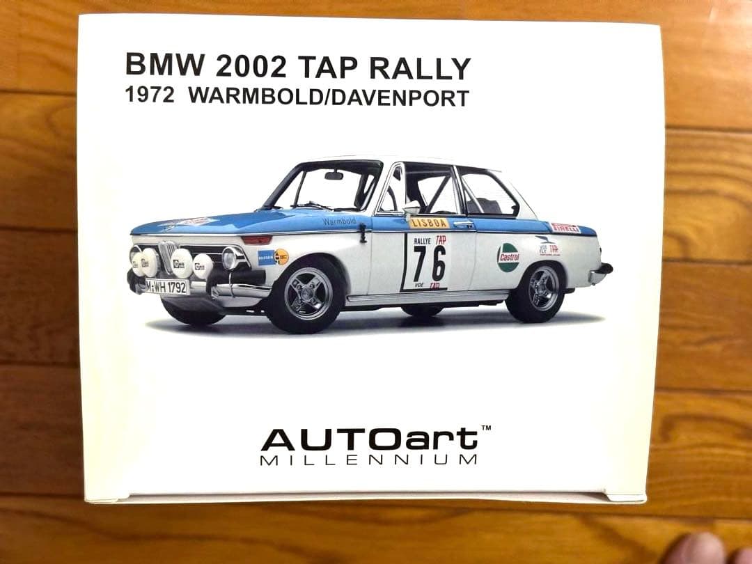絶盤品 2002 TAP RALLY 1972 #76 1/18 ミニカー