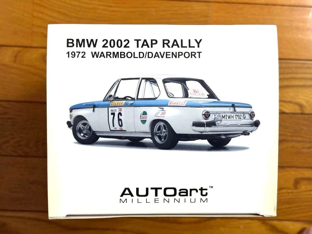 絶盤品 2002 TAP RALLY 1972 #76 1/18 ミニカー