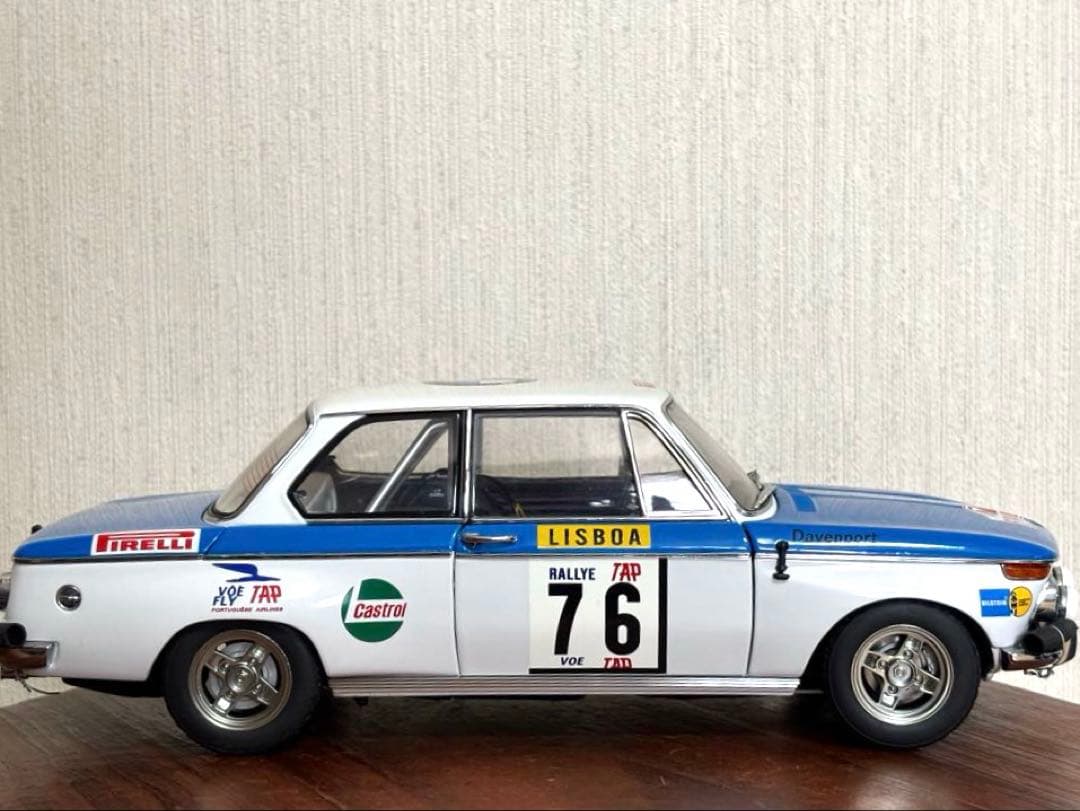 絶盤品 2002 TAP RALLY 1972 #76 1/18 ミニカー