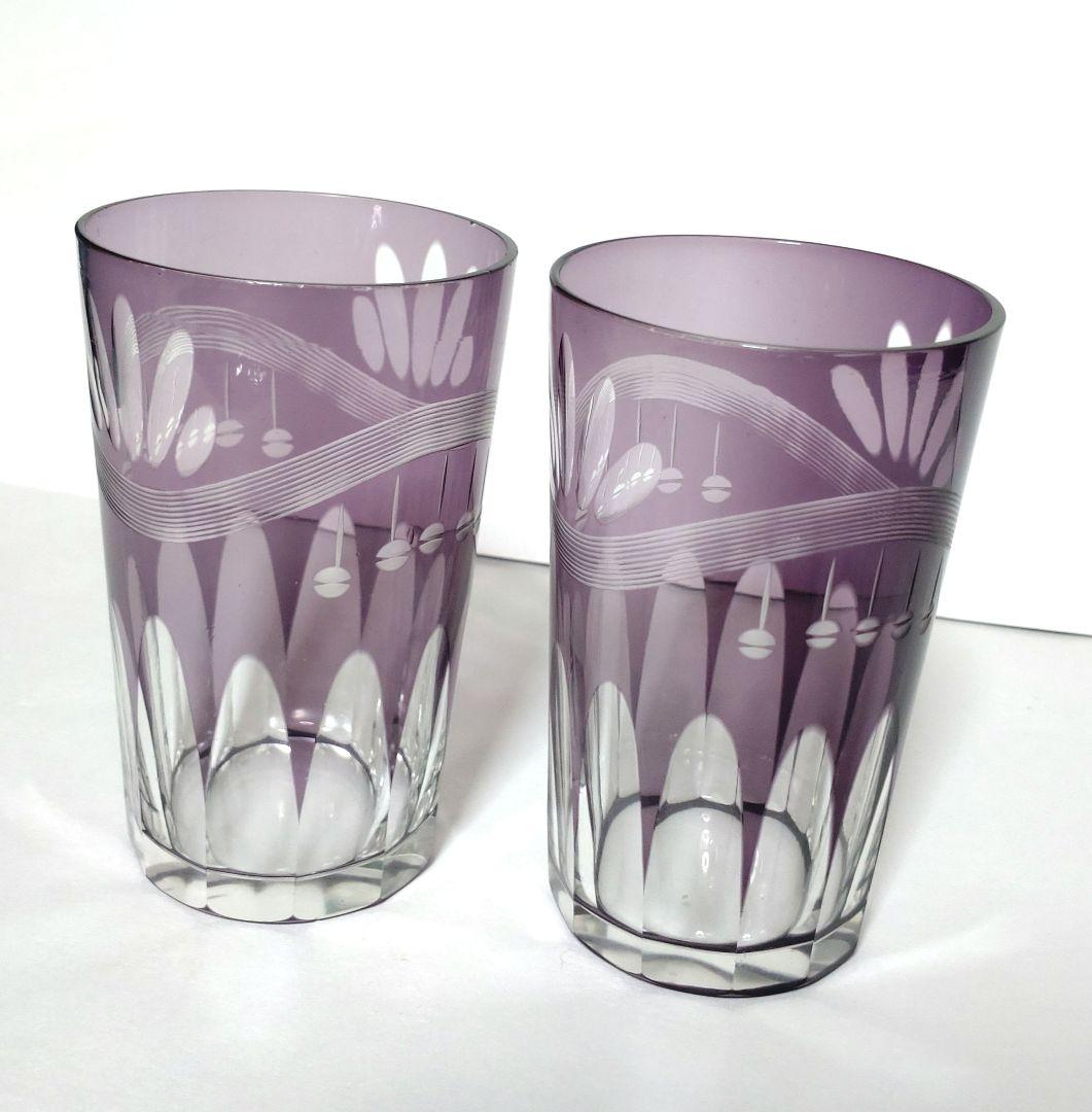 昭和レトロ 切子 グラス 水差し アンティーク コップ ヴィンテージ