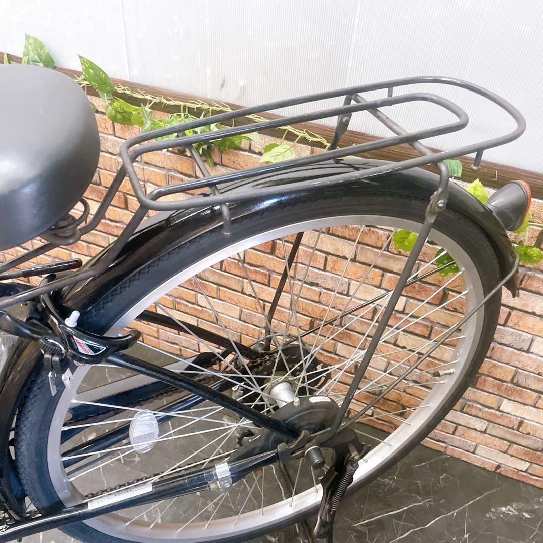 【49】一般車 ママチャリ SET PLAY ブラック 26インチ