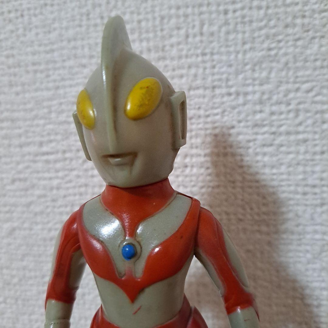 ソフビ　帰ってきたウルトラマン　無版権　刻印なし　パチ　ミドルサイズ
