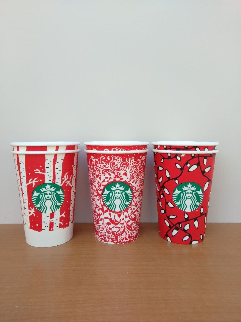 STARBUCKS　スターバックス　ホリデーカップ　2016　未使用　未記入