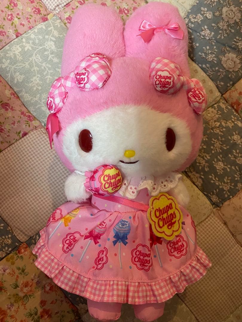 サンリオ マイメロディ ぬいぐるみ チュッパチャプスコラボ第二弾