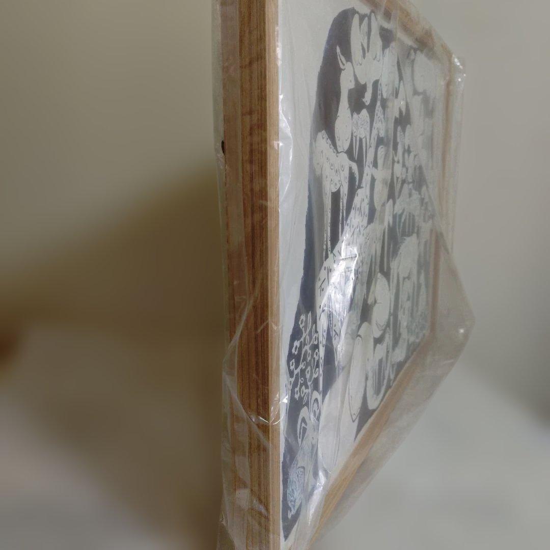 ミナペルホネン life puzzle ポスター 額装 未使用品