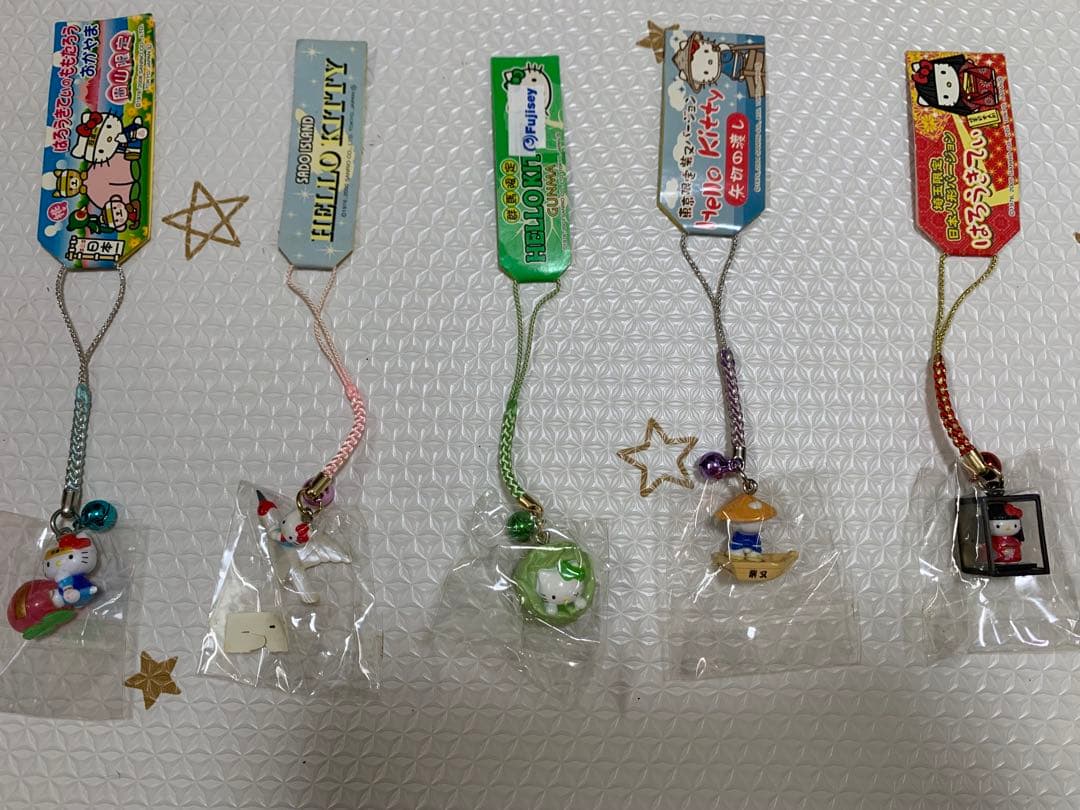 【未使用】ご当地　キティちゃん　根付け　激レア