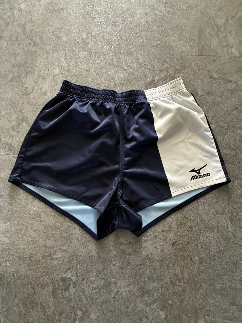 と*う様 とわの森Mizuno バレーボール ショートパンツ ネイビー/ホワイト